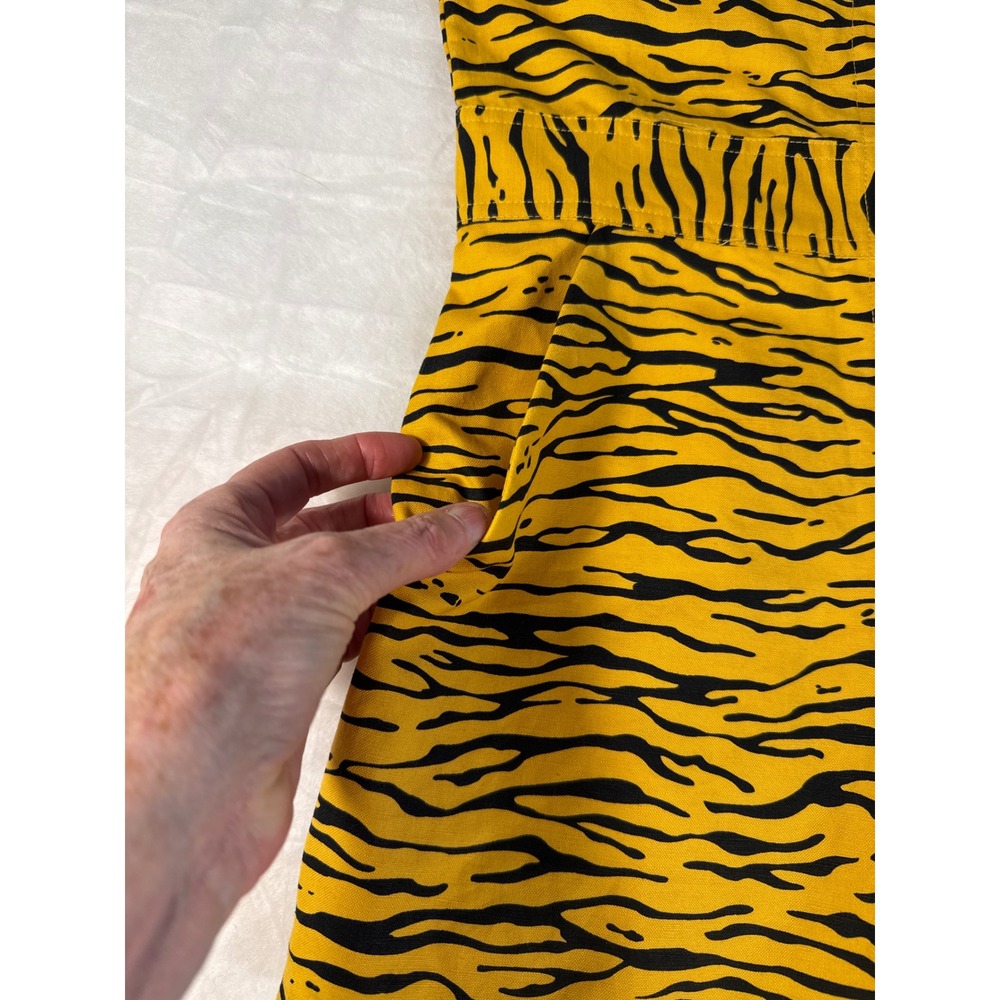 JEREMY SCOTT X ADIDAS RARE Tiger Print Festival romper. Vintage collector. Sz M - Picture 4 of 16